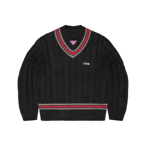 Corteiz Черный Мужской Трикотаж