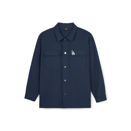 MLB MONOGRAM Коллекция Los Angeles Dodgers Рубашка Унисекс Темно-синий Синий