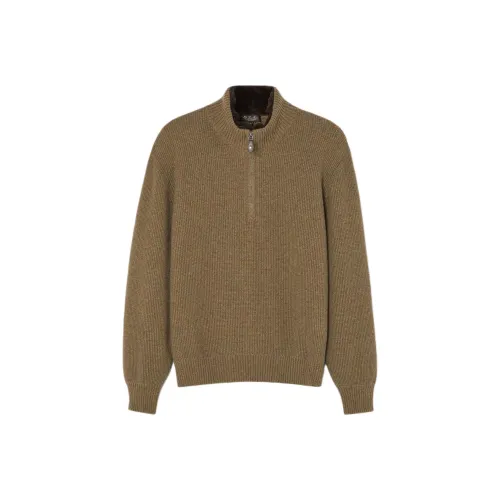 Loro Piana Коричневые Мужские Свитера