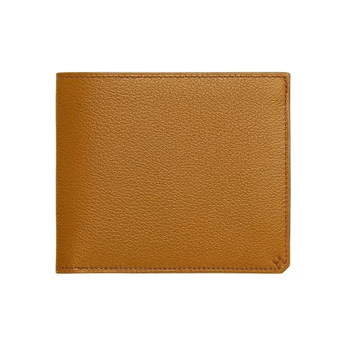 HERMES H Sellier Кошельки 28 Caramel Men's