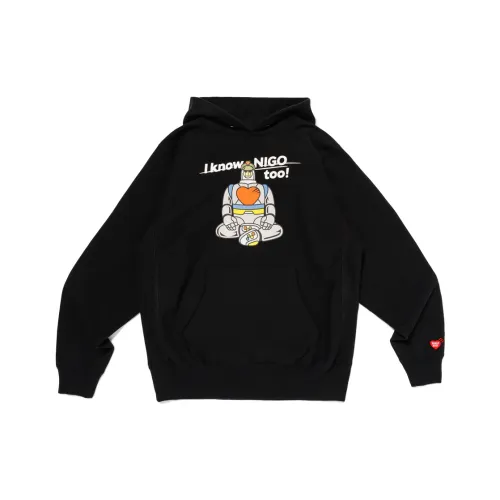 HUMAN MADE I KNOW NIGO TOO Collaboration Унисекс Свитшоты