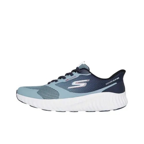Skechers Низкий Топ Casual Мужской Темно-синий