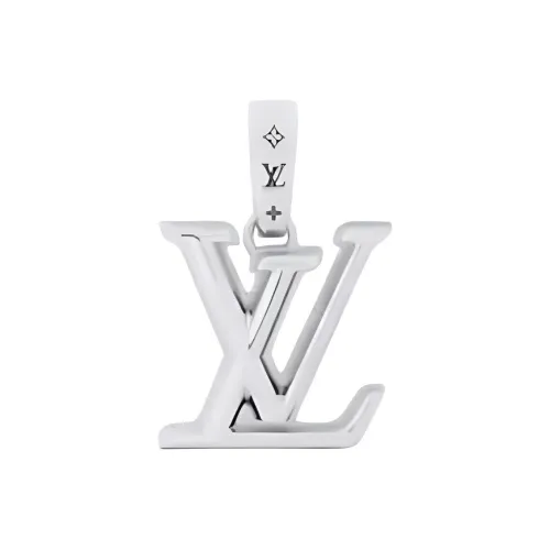 LOUIS VUITTON Металлические детали Шармы Подвески Мужской Серебряный