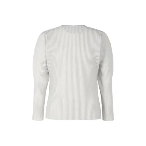 ISSEY MIYAKE Свитер Мужской Светло-Серый