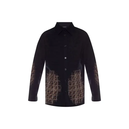 Fendi Мужские черные куртки