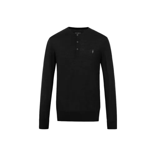 ALLSAINTS Черный Мужской Трикотаж