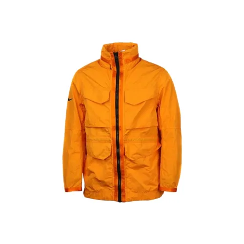 Nike SPORTSWEAR TECH PACK Куртки Пальто Мужской Golden Оранжевый Желтый