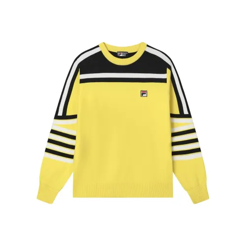 FILA Кружево Желтый Мужские Свитера