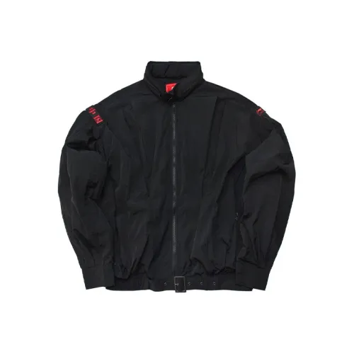 LINING Стандартный черный унисекс куртки