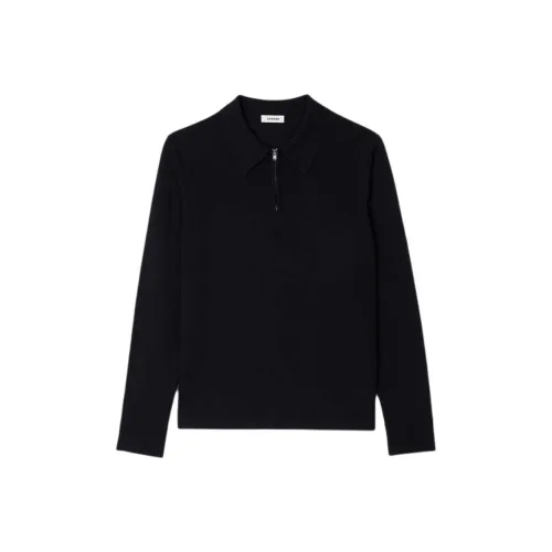 Sandro Темно-синие мужские свитеры