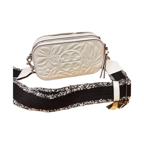 TORY BURCH Miller Кожа Сумка через плечо Стандартная Мини Женская Белая