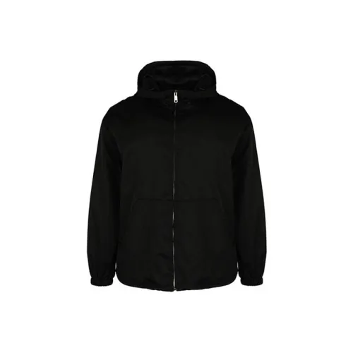 PRADA Мужские черные куртки