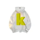 Белый, жёлтый, K