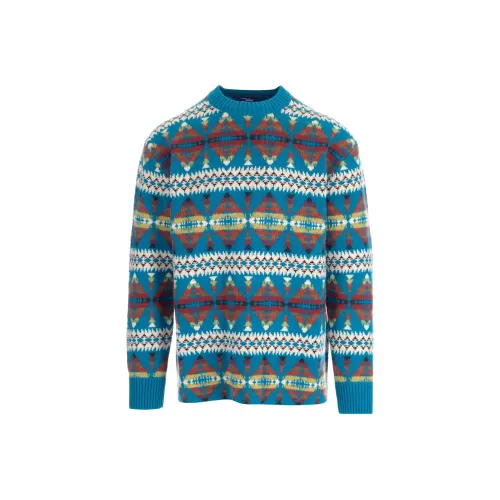 JUNYA WATANABE Совместный проект Синий Мужской Свитер