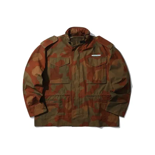 Off Белый SS20 Камуфляжный красный Мужские Куртки