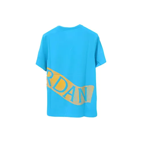 Джордан Синий Мужской T-Рубашки