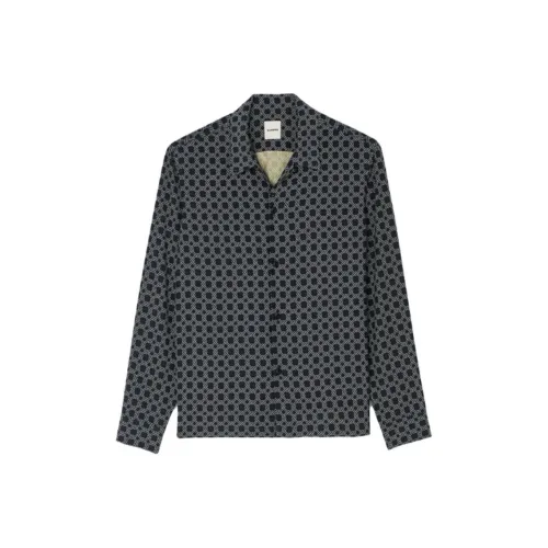 Sandro Темно-синие мужские рубашки