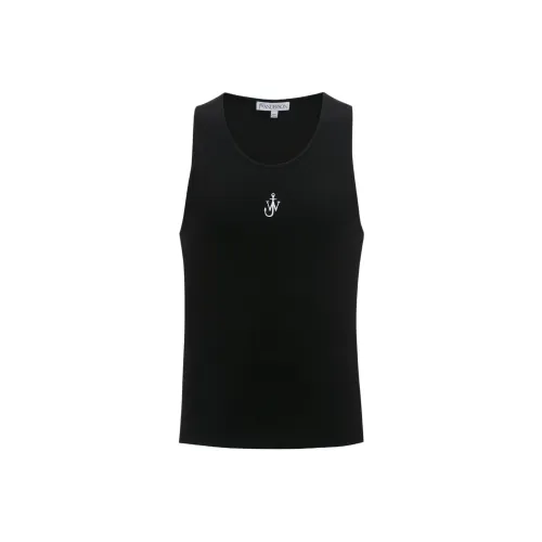 JW Anderson Мужские черные майки