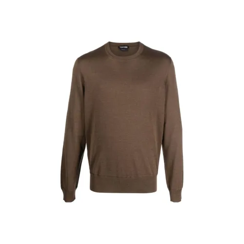 TOM FORD Коричневые Мужские Свитера