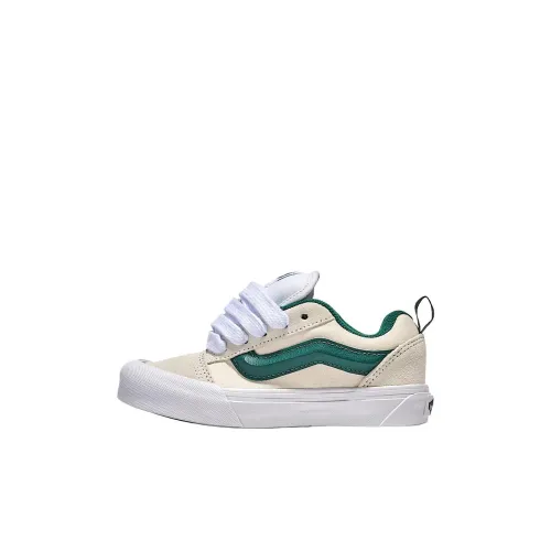 Vans Knu Skool Детская повседневная обувь Низкий топ Белый Зеленый Kids