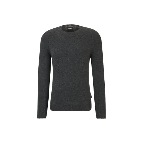Hugo Boss Серые Мужские Свитера