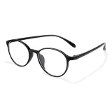 Яркий черный [Сверхлегкая TR-рамка + защита от синего света линзы]