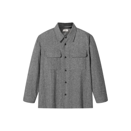 GXG Рубашка Мужская Темный Фотиния Серый