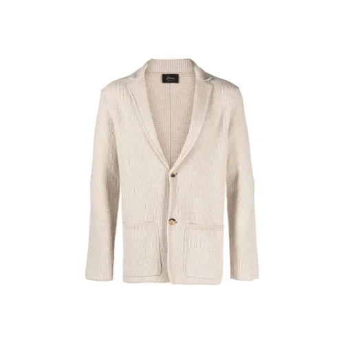 BRIONI Кашемир Свитер Мужской Бежевый