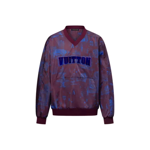 LOUIS VUITTON SS25 Свитшот Мужской Фиолетовый