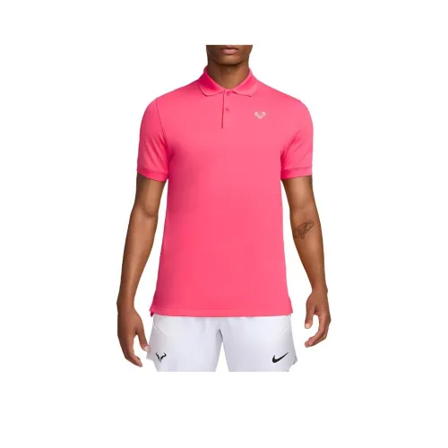 Nike Мужское Поло Slim Fit Мужское Астра Розовый