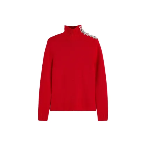 H M X Rabanne Co Бренд Red Men's Sweaters