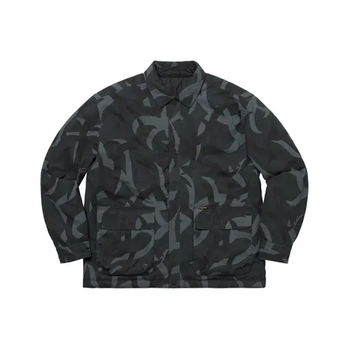 Supreme FW19 Week 8 Двусторонний с наполнителем Work Куртка Унисекс