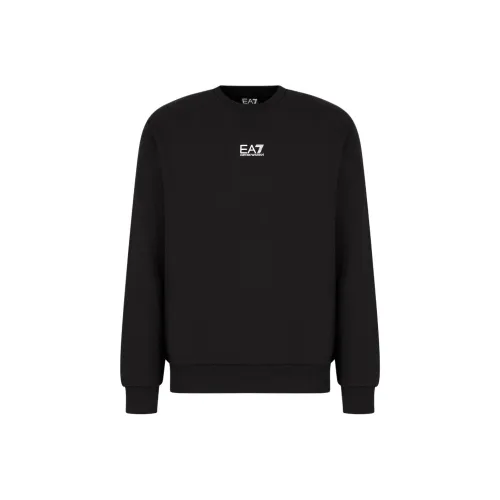 EMPORIO ARMANI EA7 Свитшот Мужской Черный
