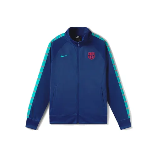 Nike Темно-королевский синий Мужские куртки