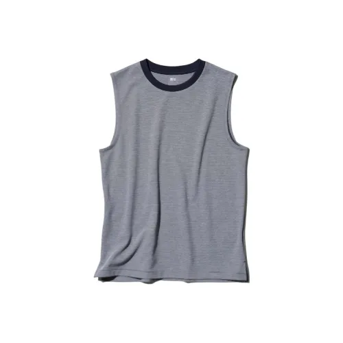 UNIQLO Сливочный Мужские Майки