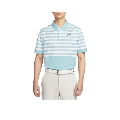 Nike Victory+Dri Fit Поло Мужское Ocean Темно-синий Черный