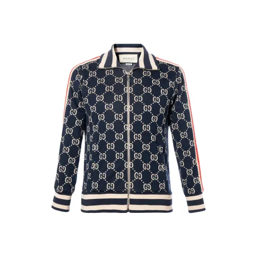 GUCCI Blue Men's Jackets GUCCI Синий Мужские Куртки