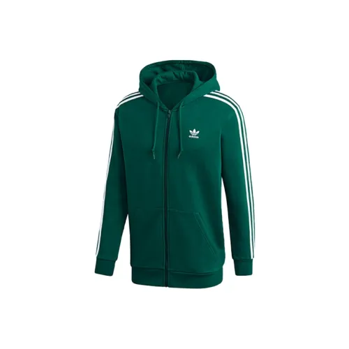 Adidas Originals Кардиган Куртка Мужская Темно-Зеленая