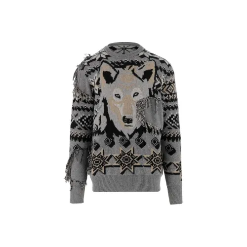 ETRO Серые Мужские Свитера