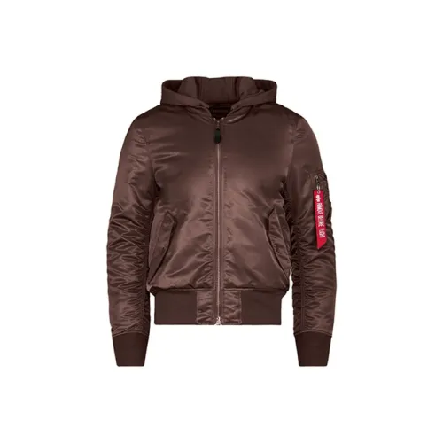 Совместный бренд Alpha Industries Куртка Унисекс Кофе
