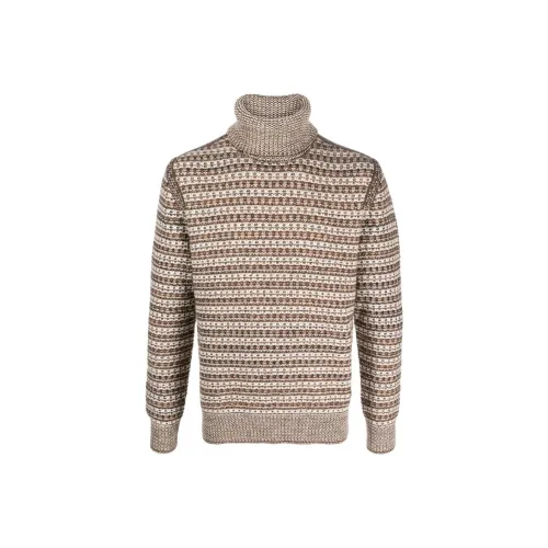 Loro Piana Бежевые Мужские Свитера