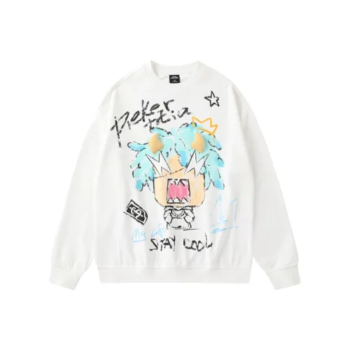 LAMLICKA Свитшот Унисекс Белый