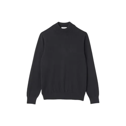 Sandro Трикотаж Мужской Угольный Черный