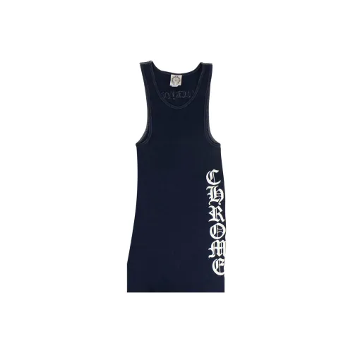 Chrome Hearts Жилет с подтяжками Мужской Морской синий