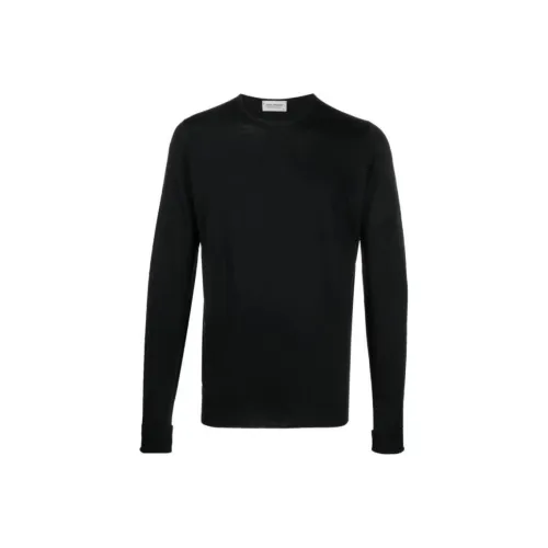 JOHN SMEDLEY Свитер Мужской Черный