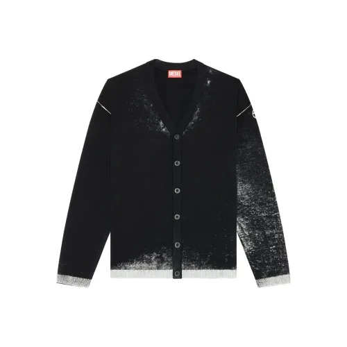 DIESEL Черные Мужские Свитера