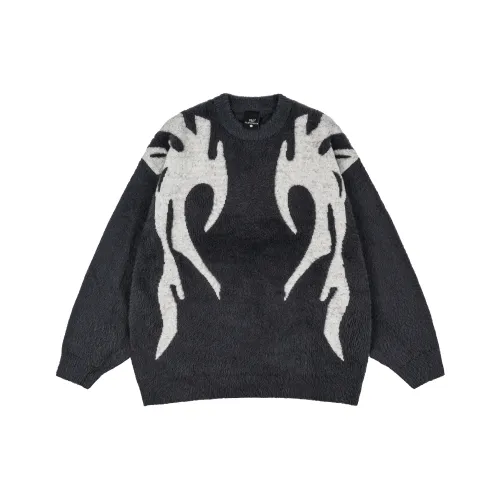 PILOTDRAGON Свитер Унисекс Серый