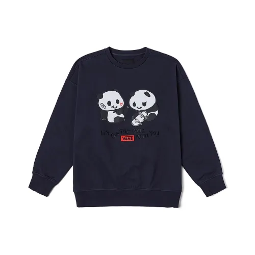 VANS Толстовка Унисекс Ночной Синий