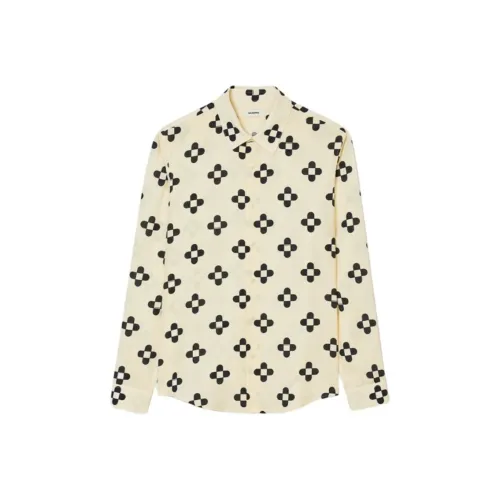 Sandro Светло-янтарный Мужские Рубашки