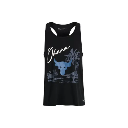 Under Armour Топ без рукавов Мужской Черный